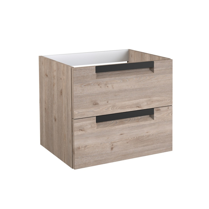 Kame izlietnes skapītis Evoke, 590x445 mm, h=500 mm, 2A, nelson oak