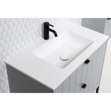 Balteco izlietne Nord, 800x470 mm, balta xonyx