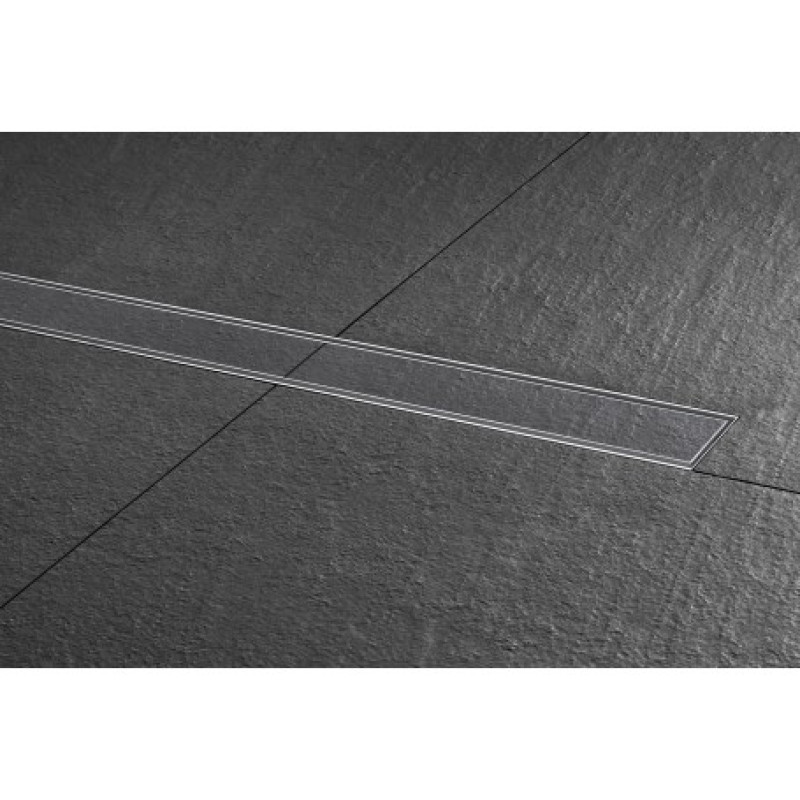 Easydrain traps EasyDrain ar horizontālo atloku,Tile/Zero, L=500 mm, h=67 mm