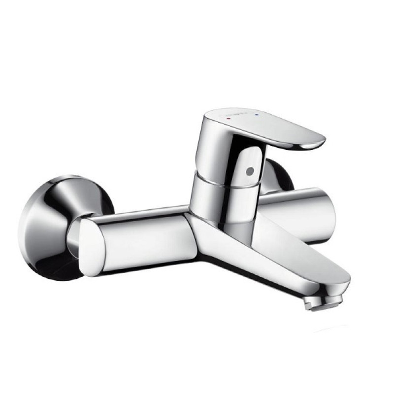 Hansgrohe izlietnes maisītājs Focus, no sienas, hroms