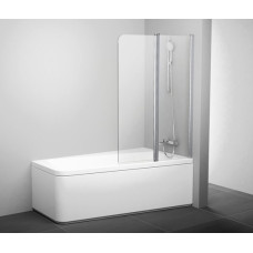 Ravak vannas siena 10CVS2, 990 mm, h=1500, labā puse, spīdīgs/caurspīdīgs stikls