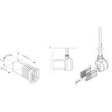 Terma Technologie Dekoratīvais aizsargvāciņš priekš MEG, MOA, hromēts