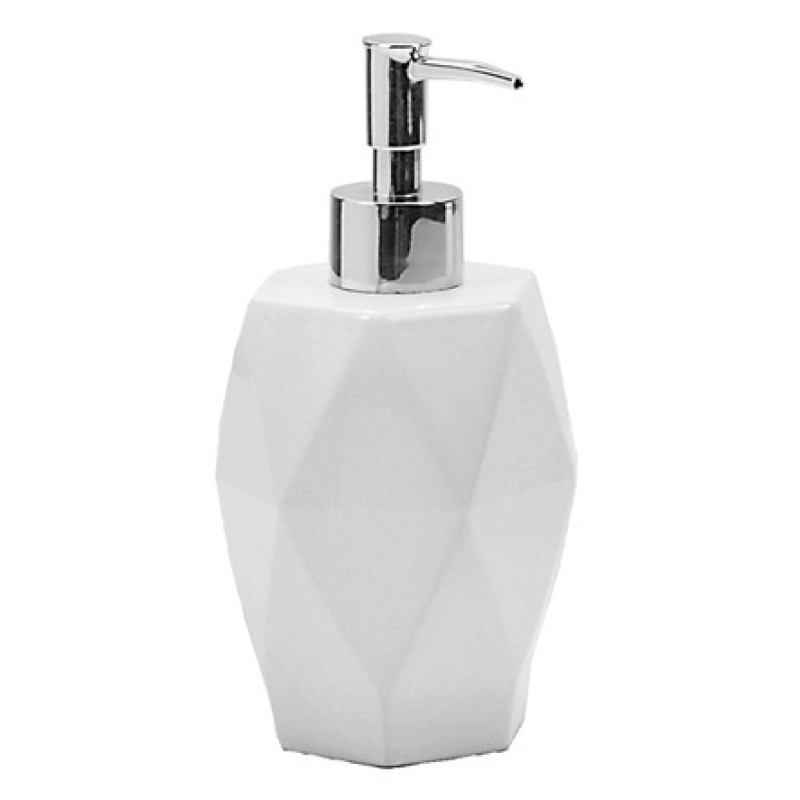 Gedy šķidro ziepju trauks Dalia, balts/hroms