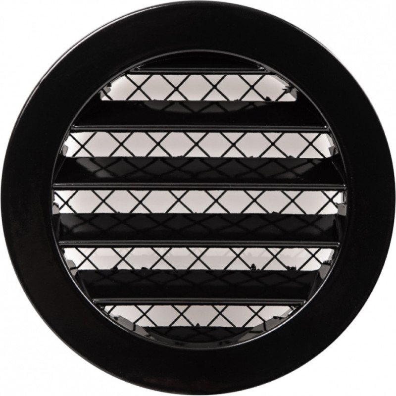 Europlast reste alumīnija sakausējuma, Ø100mm, melna