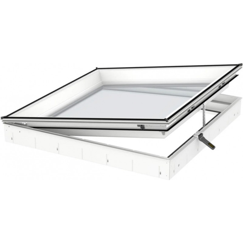 Velux Virsgaismas loga pamatne, ar elektrisku vadību, vienkameras logiemu CVU 0220Q, 200x100cm