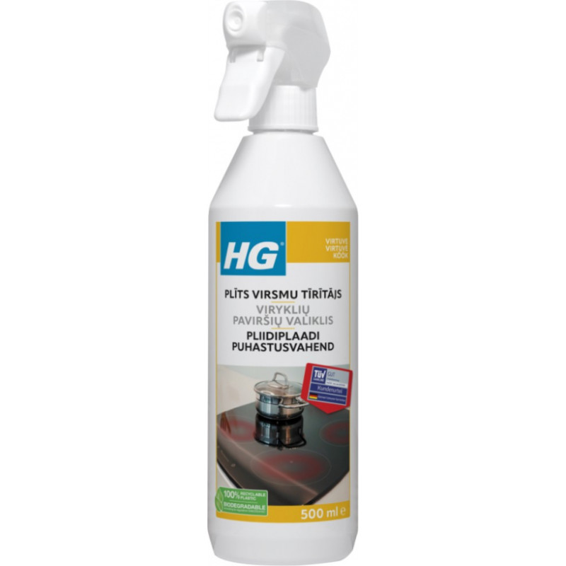 HG Keramisko plīts virsmu ikdienas tīrītājs 0.5L