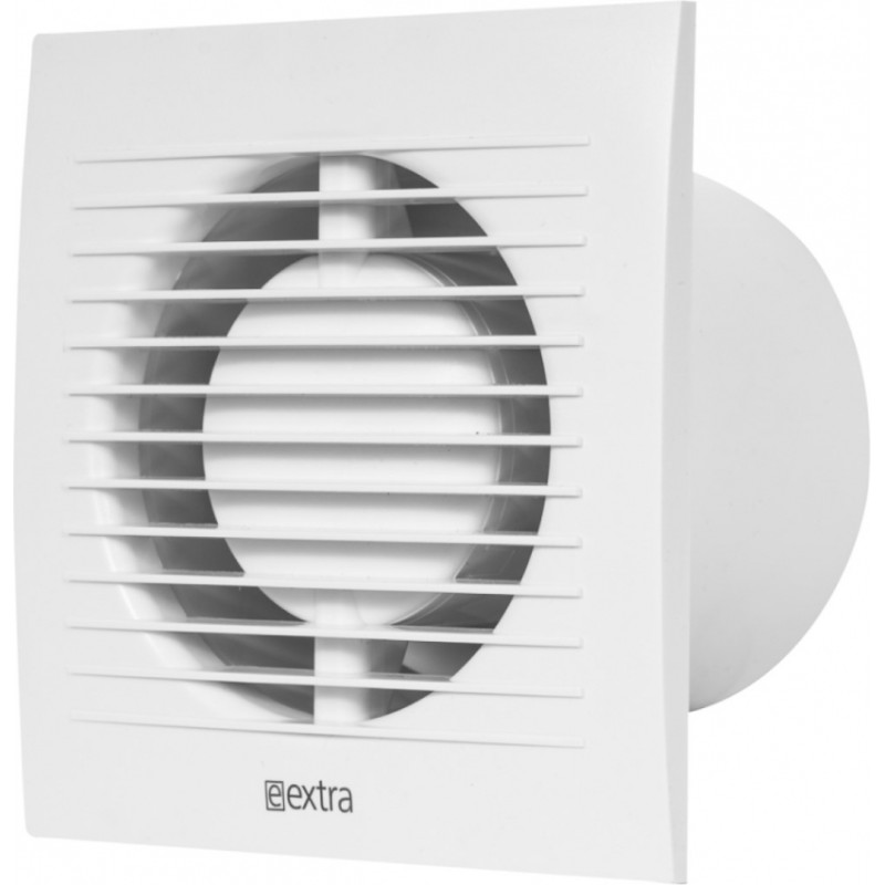 Europlast elektroventilators E-EXTRA, Ø100mm ar taimeri, mitruma sensoru