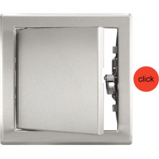 Europlast revīzijas lūka iekšdarbiem metāla, 150x150mm CLICK inox