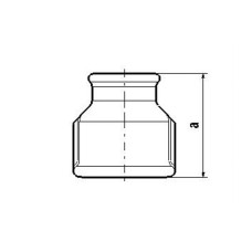 Livarna Titan Vītņu redukcijas uzmava ķeta 11/2x11/4
