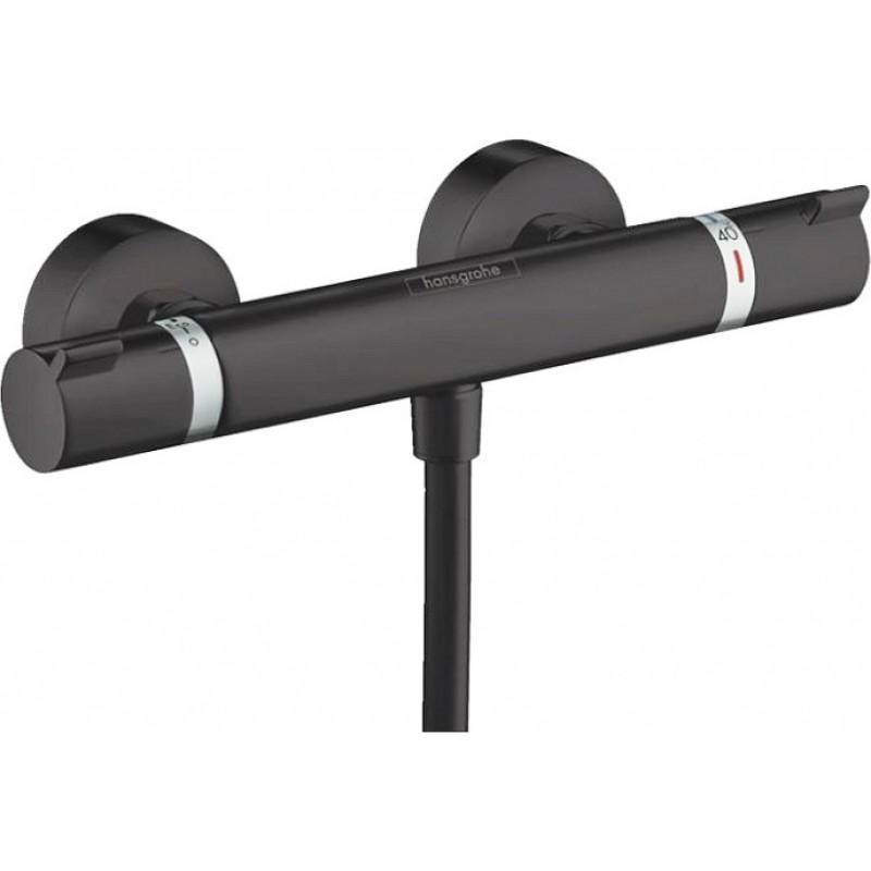 Hansgrohe dušas termostats Ecostat Comfort, matēts melns