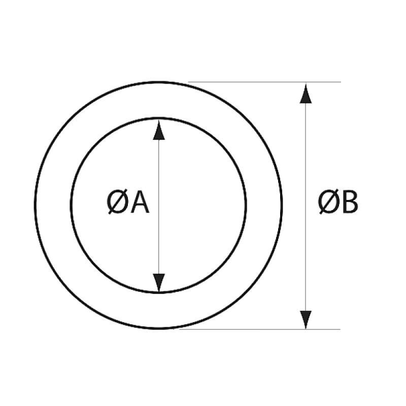 Almeva KH dekoratīva rozete DN160 - gab.