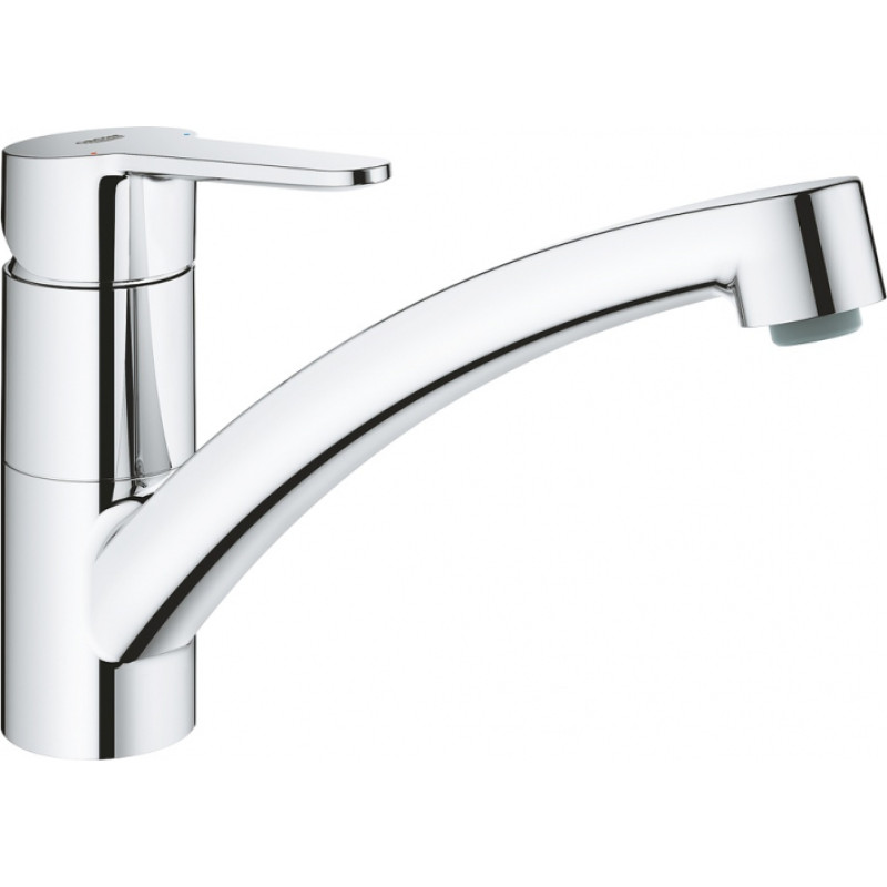 Grohe BauEco Virtuves izlietnes maisītājs, 1/2 collas, hroms