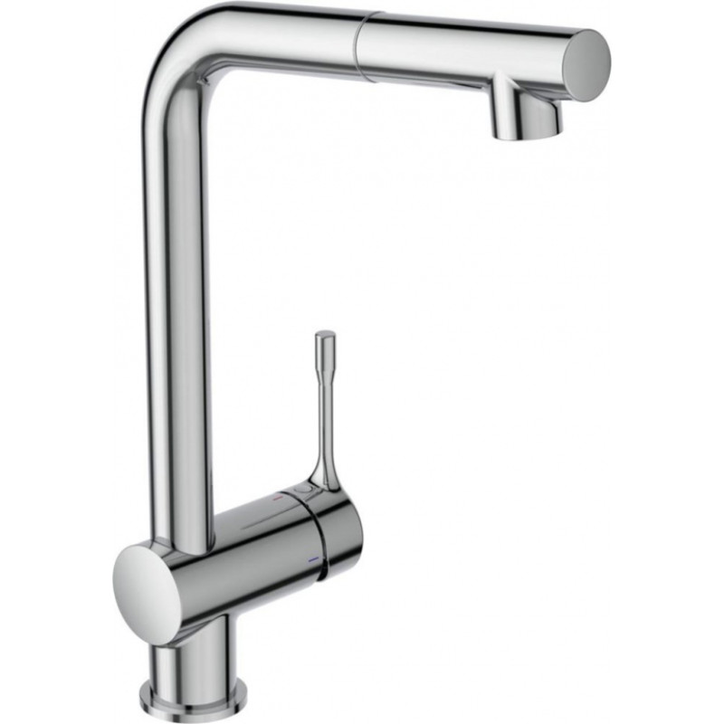 Ideal Standard Ceralook Virtuves izlietnes maisītājs ar izvelkamo dušu, hroms