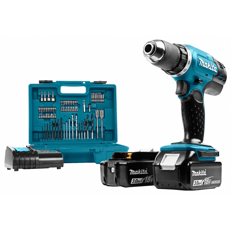 Makita Akumulatora urbjmašīna MAKITA DDF453SFX1 ar piederumiem