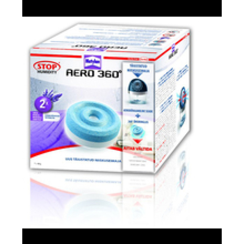 Ceresit Mitruma savācēja uzpildes Ceresit AERO 360° Lavendel 2x450g