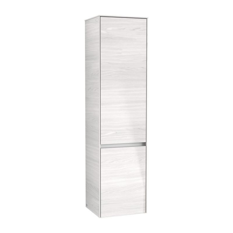 Villeroy & Boch augstais skapis Collaro, 454x349 mm, h=1538 mm, 2D, kreisā puse, white wood