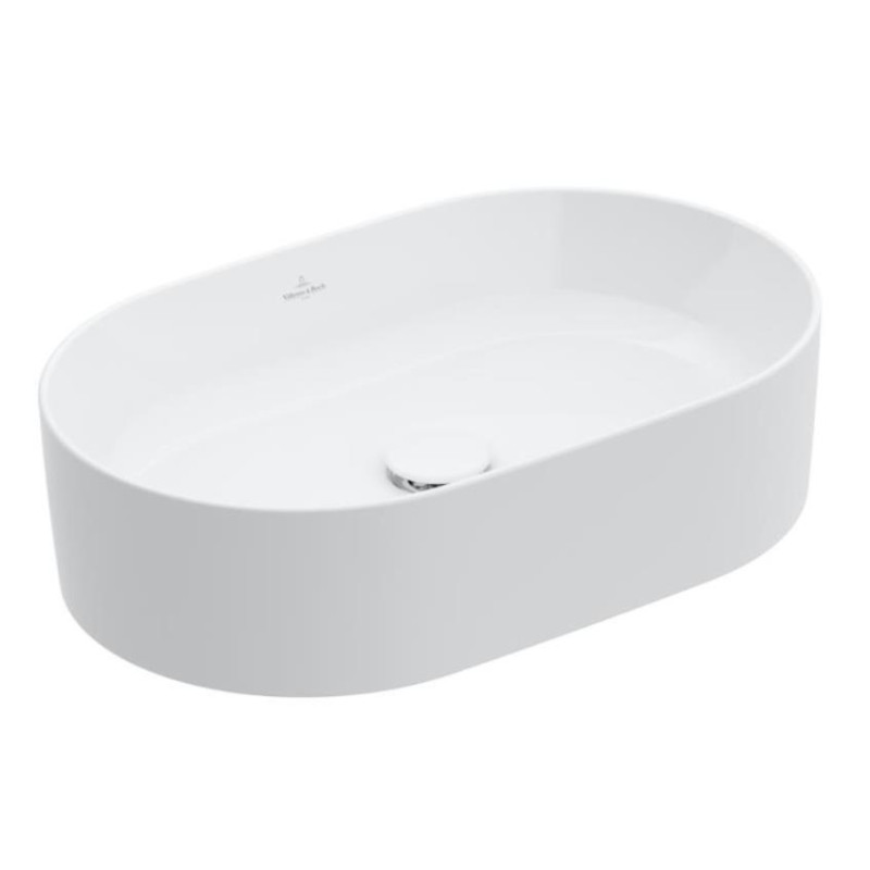 Villeroy & Boch izlietne Collaro, 560x360 mm, slīpēta apakša, stone whiteTitanCeram CP