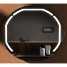 Vanita & Casa spogulis ar apgaismojumu un plauktu Mirage Round, d=800 mm