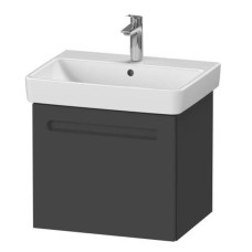 Duravit izlietnes un skapīša komplekts No.1, 800x460 mm, h=550 mm, 1A + iekšējā atvilktne, graphite matt