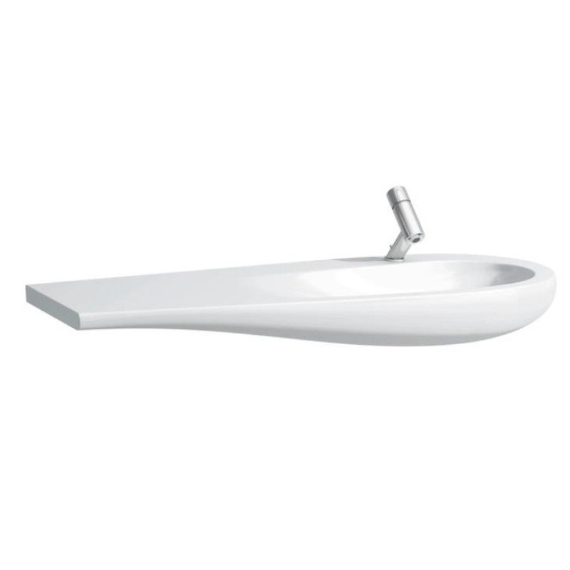 Laufen izlietne Alessi One, 1200x500 mm, bļoda labajā pusē, balta LCC