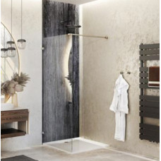 Roth dušas siena Melina Walk In, 800 mm, h=2004, brillant /caurspīdīgs stikls