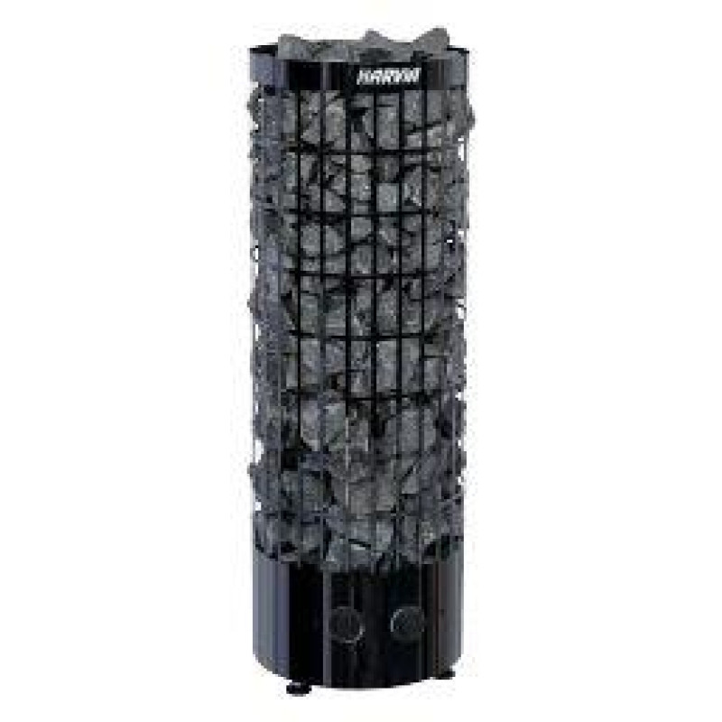 Harvia elektriskā pirts krāsns Cilindro PC70, 6.8kW, 400V, melna