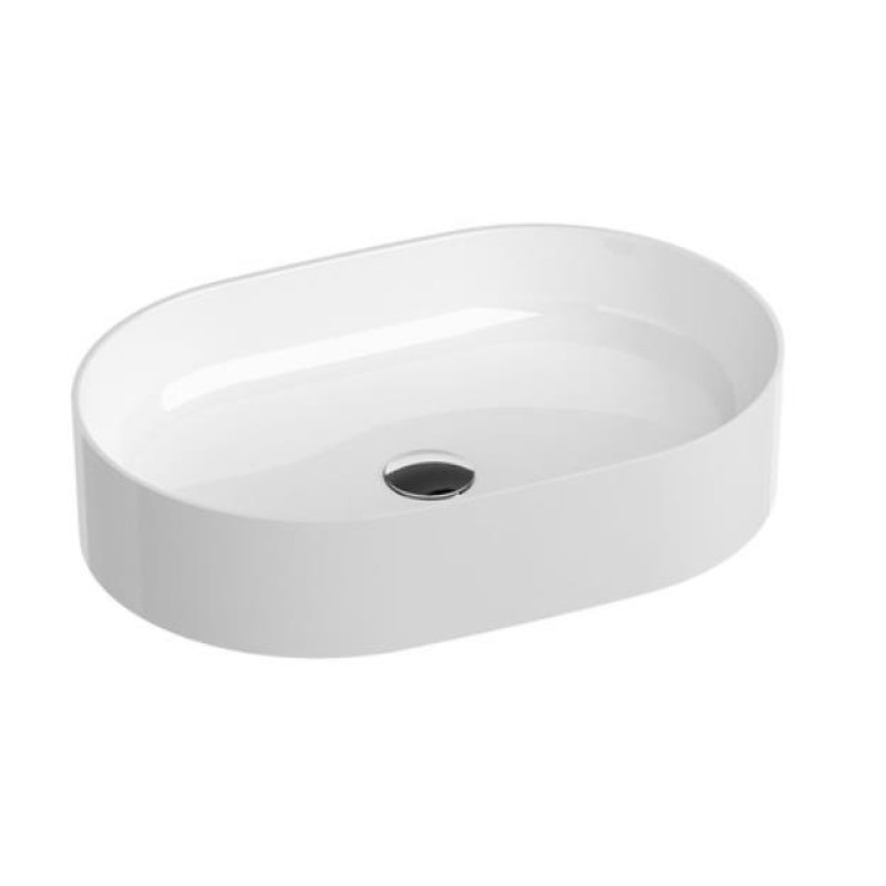 Ravak izlietne Ceramic O Slim, 550x370 mm, balta