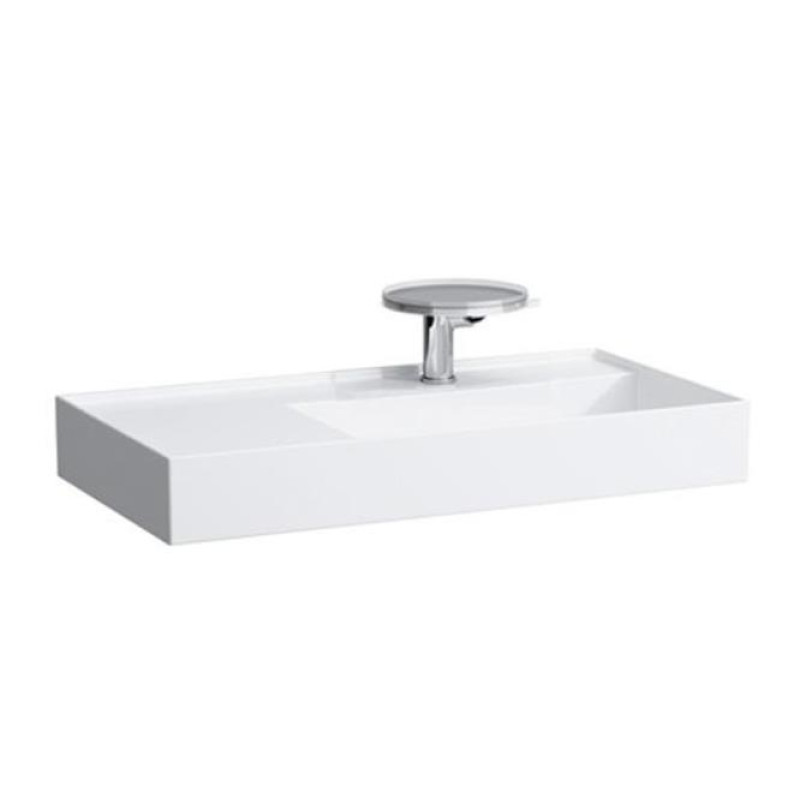 Laufen izlietne Kartell, 900x460 mm, bļoda labā pusē, bez pārplūdes, balta SaphirKeramik