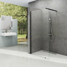 Ravak dušas siena Walk-In, 900 mm, h=2000, bez stiprinājumiem, hroms/caurspīdīgs stikls