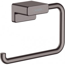 Hansgrohe tualetes papīra turētājs AddStoris, brushed black chrome