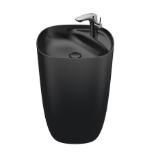 Roca izlietne Beyond, 500x450 mm, h=880 mm, onyx Fineceramic®