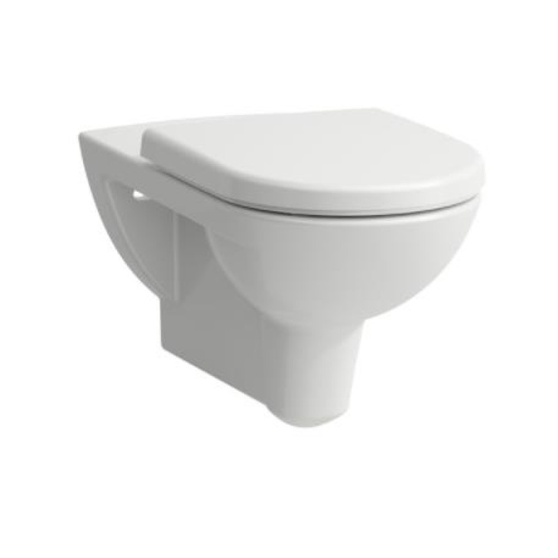 Laufen pods Pro Liberty Rimless, stiprināms pie sienas, 360x700 mm, pagarināts, balts