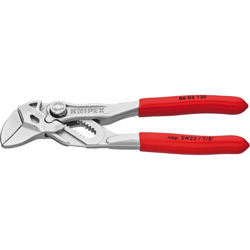 Knipex Uzgriežņu stangas (gludas) 125mm, HEX 23mm, Knipex