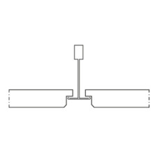 Knauf Danoline Belgravia akustiskie, ģipša, piekaramie griesti 12.5x600x600mm E, S15, R