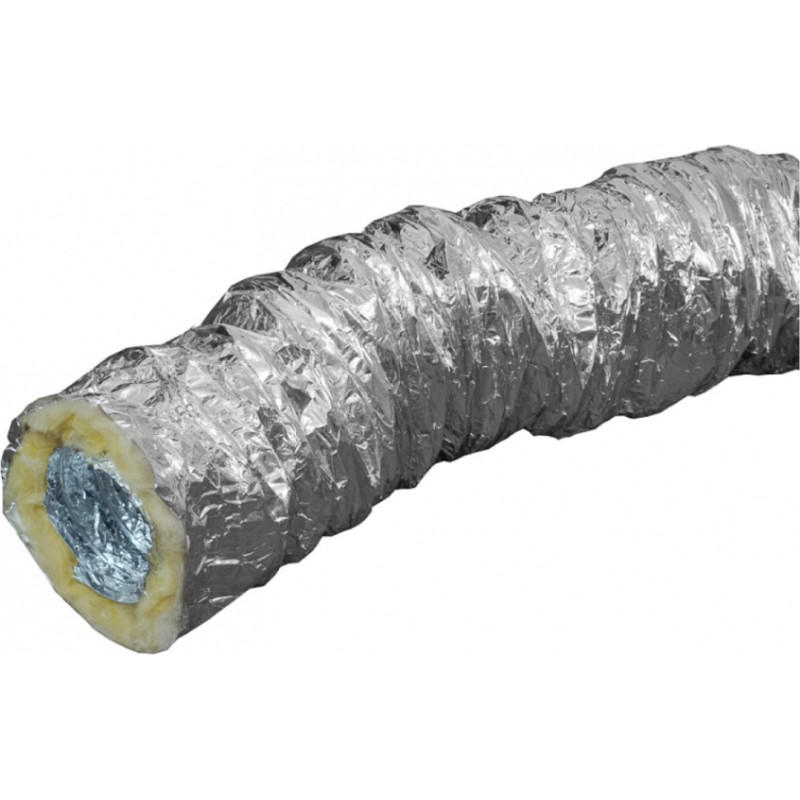 Europlast gaisa vads uz stieples pamata, akustiski izolēts, Aluflex SONO, Ø160mm-10m