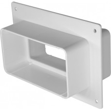 Europlast flancis ar plakano savienojumu plastmasas, 110x55mm