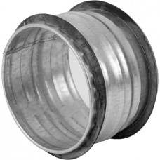 Europlast savienojums metāla, Ø100mm ar gumijām