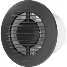 Europlast elektroventilators, apaļš E-EXTRA, Ø100mm ar lodīšu gultni, antracīts