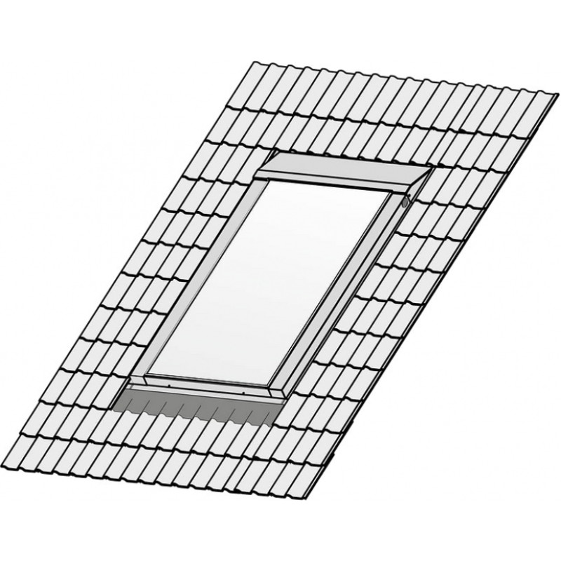 Wolf Jumta montāžas komplekts 1 kolektoram, skārda jumts - gab.