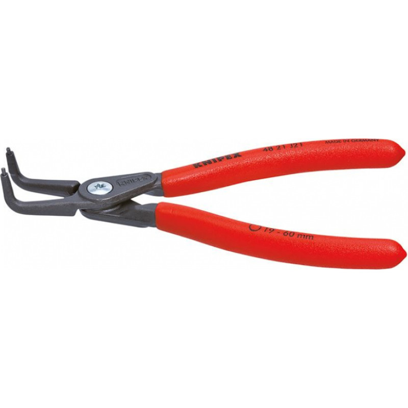 Knipex Sprostgredzenu stangas, iekšējās, gali 90° leņķī 130mm 12-25 - gab.