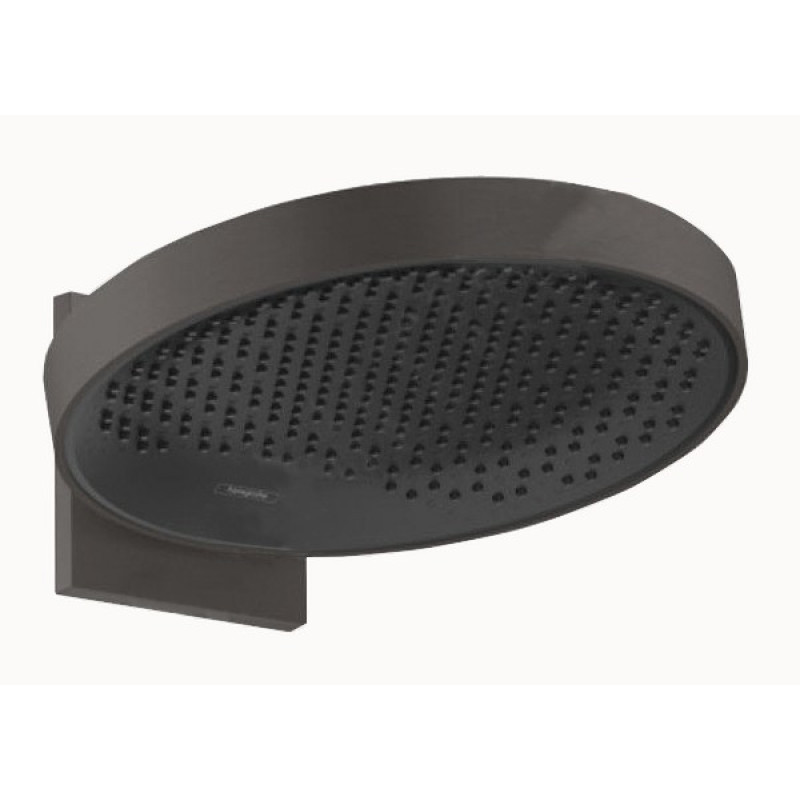 Hansgrohe dušas galva ar turētāju Rainfinity 360 1jet, no sienas, matēta melna