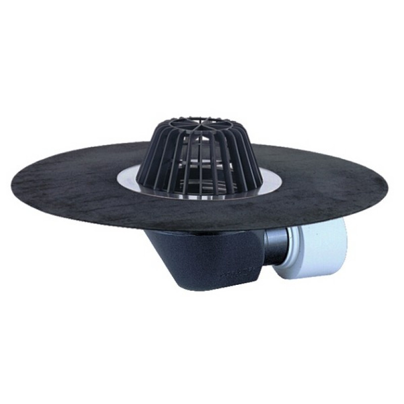 H&L HL jumta noteka horiz.DN75/110(bit+lapu ķēr)