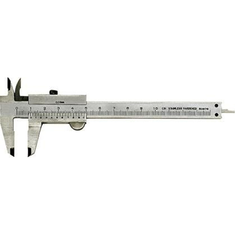 EDE Bīdmērs 100mm ar skrūvi, nerūsējoša tērauda FORMAT - gab.