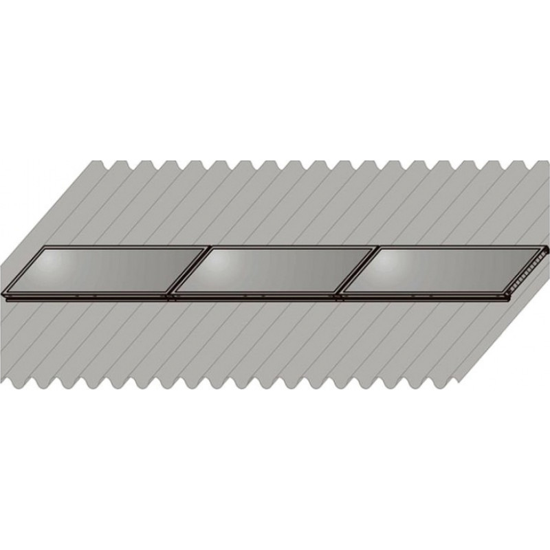 Wolf AluPlus jumta montāžas komplekts trim kolektoriem - gab.