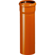 Magnaplast PVC gludsienu caurule D160x4.7, L=1000mm - gab.