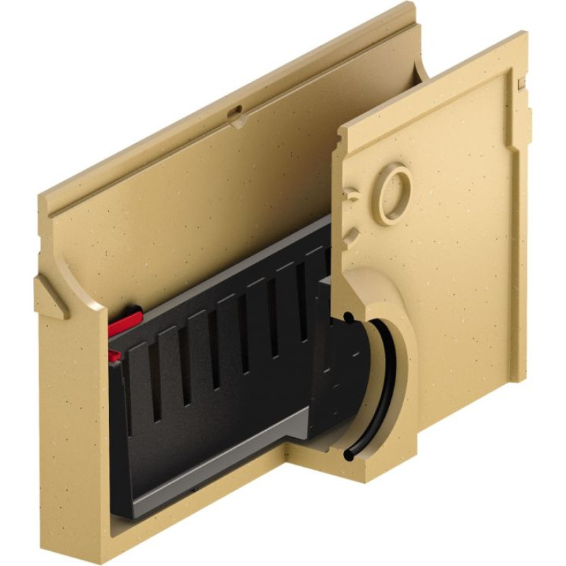 Smilšķērājs Euroline 2.0 bez restes L=0.5m H=0.3m,