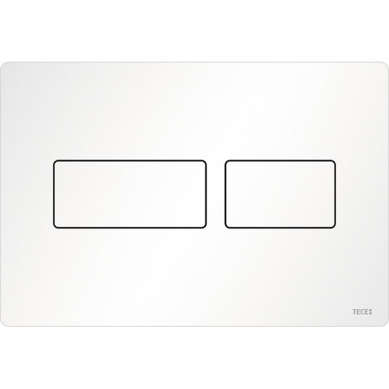 Tece solid WC plāksne (9240433) balta matēta