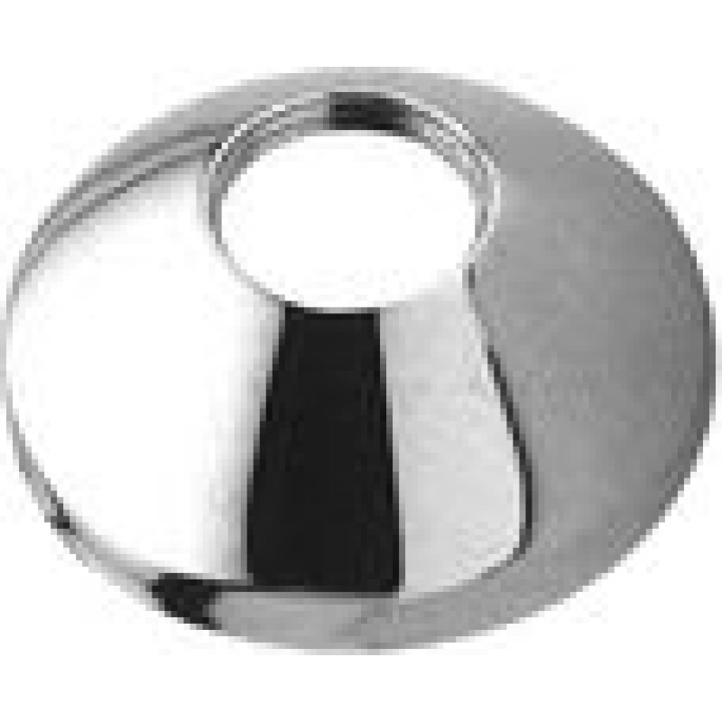 Ekscentru dekoratīvā rozete 3/4'' hromēta