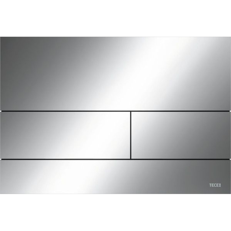 Tece square II WC plāksne (9240831) hroms glancēts