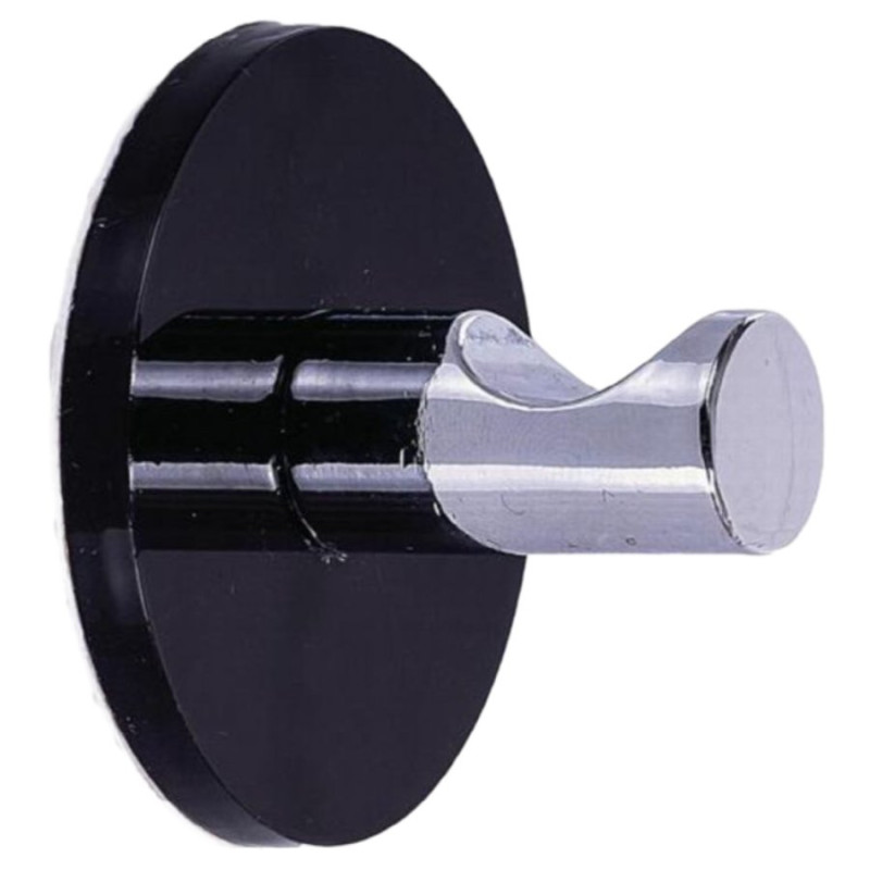 Ridder Āķis pašlīmējošs Perm melns, akrila